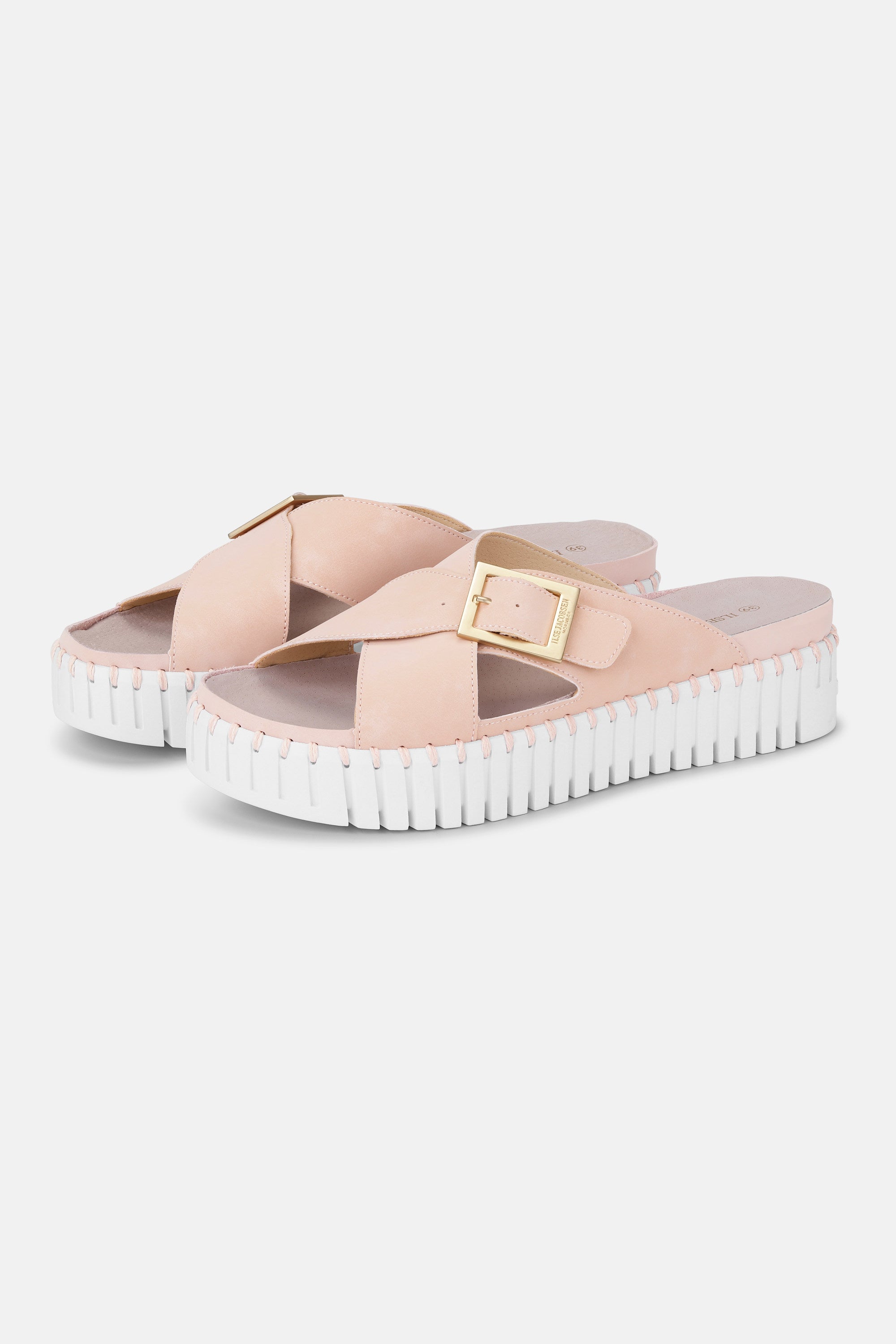 Sandaler Crossover - Adobe Rose White